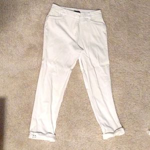 Cropped casual pants